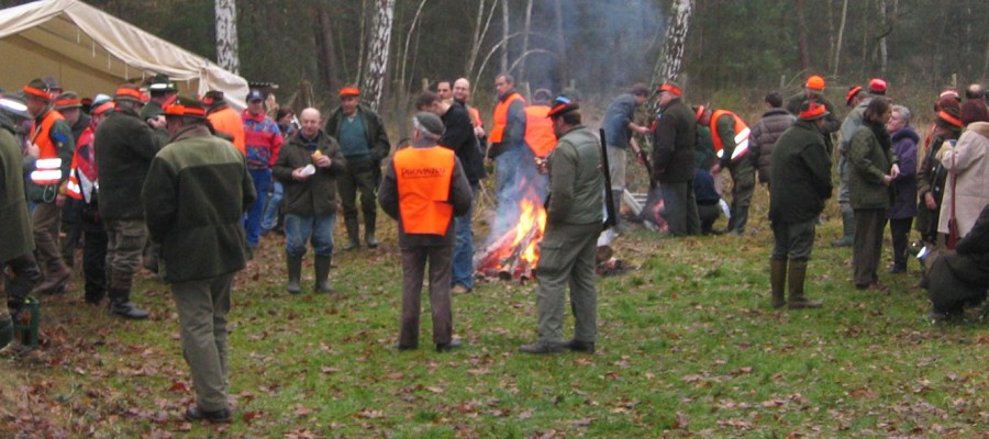 Wenn es brennt, sind die Jäger dran
