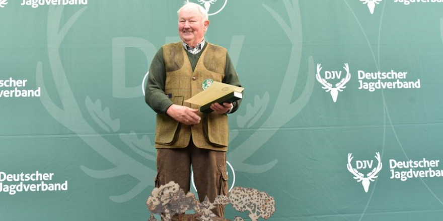 Wilhelm Cordes gewinnt mit 343 Punkten die Gesamtwertung der DJV-Bundesmeisterschaft 2019. (Quelle: Quante/DJV)