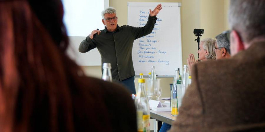 Nach einer längeren Corona-Pause bietet die DJV-Akademie wieder Präsenzseminare an. (Quelle: Roeser/DJV)