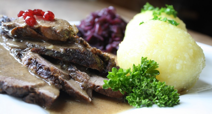 Wildschweinbraten