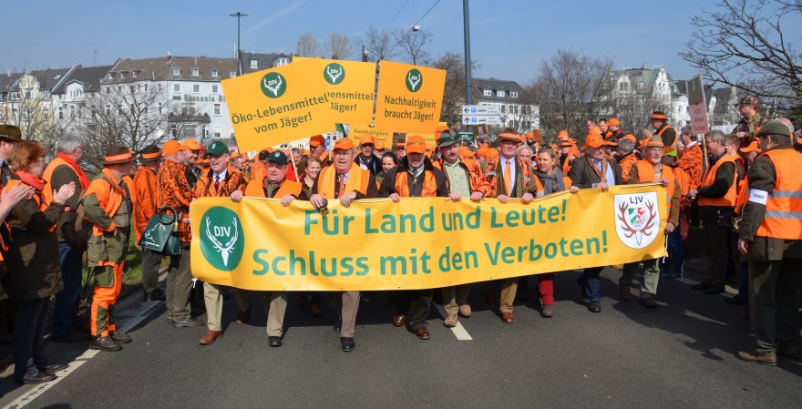 Jägerdemo in NRW