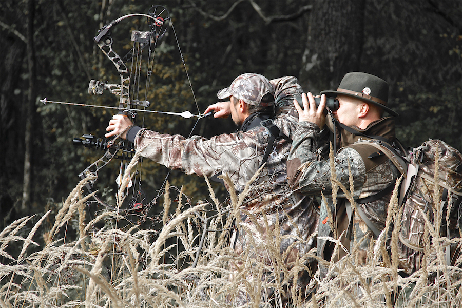 Gemeinsam auf der Jagd – das Ziel fest im Blick. 