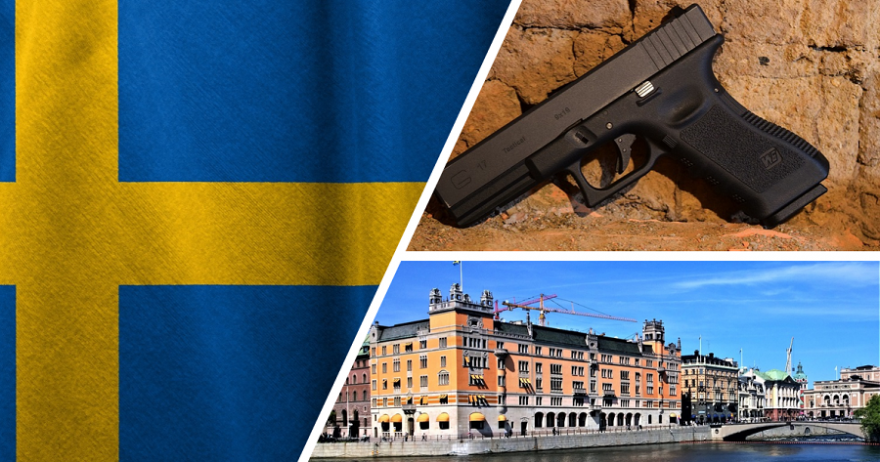 Aus dem Gebäudekomplex Rosenbad in Stockholm, in dem sich auch die schwedische Staatskanzlei befindet, wurden die Waffen entwendet. Hier beispielhaft abgebildet eine Glock 17, die die schwedischen Streitkräfte unter der Bezeichnung P88 nutzen.