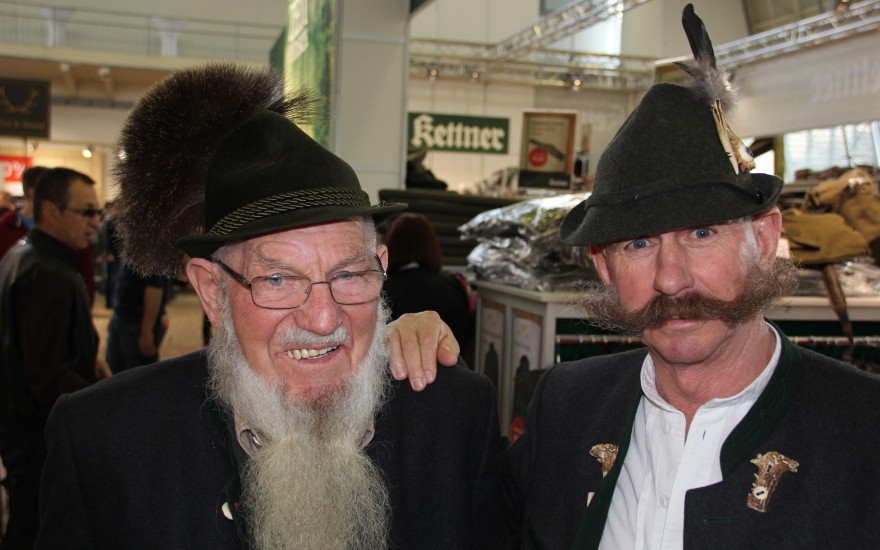 Besucher der Messe