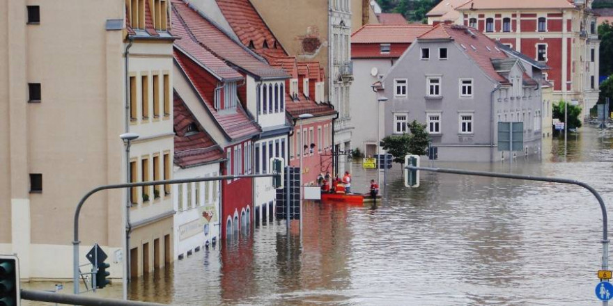 Elbehochwasser in Meißen (Beispielbild: LucyKaef)