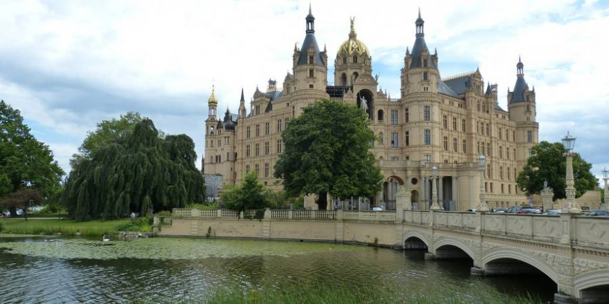 Schweriner Schloss – Sitz des Landtages von Mecklenburg-Vorpommern (Symbolbild: falco)