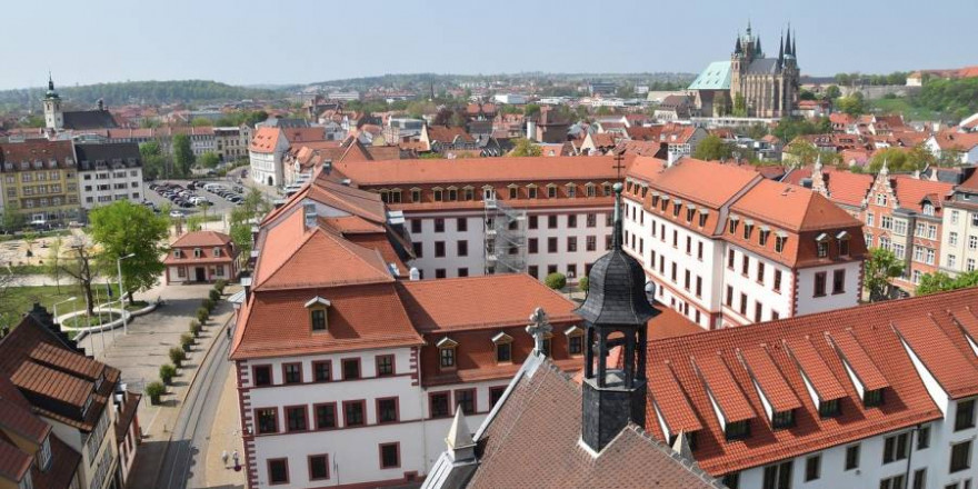 Thüringer Staatskanzlei in Erfurt (Symbolbild: wondr)