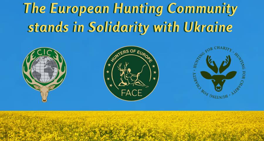 Europas Jäger solidarisieren sich mit der Ukraine (Quelle: FACE/CIC)