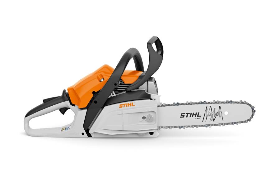 Die kompakte Benzinmotorsäge STIHL MS 162 zeichnet sich durch ihre leichte Handhabung und die einfache Bedienung sowie ihr attraktives Preis-LeistungsVerhältnis aus. (Bild: STIHL)