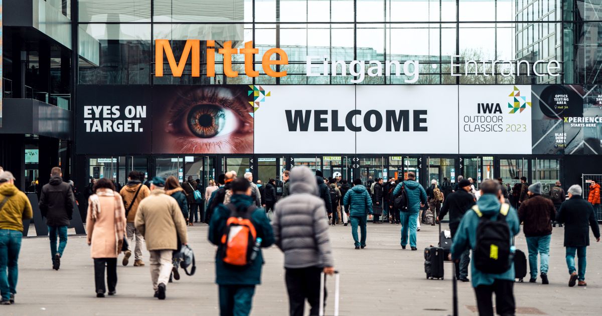 Eingang Mitte der Messe Nürnberg (© NürnbergMesse/ Max Oestreich)
