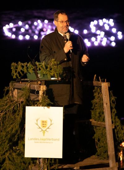 Baden-Württembergs Landesjägermeister Dr. Jörg Friedmann (Foto: Julia Döttling/LJV BaWü)