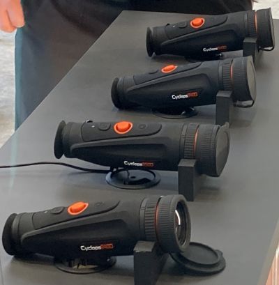 Wärmebildgeräte der Cyclops D-Serie von ThermThec. (Foto: mlz)