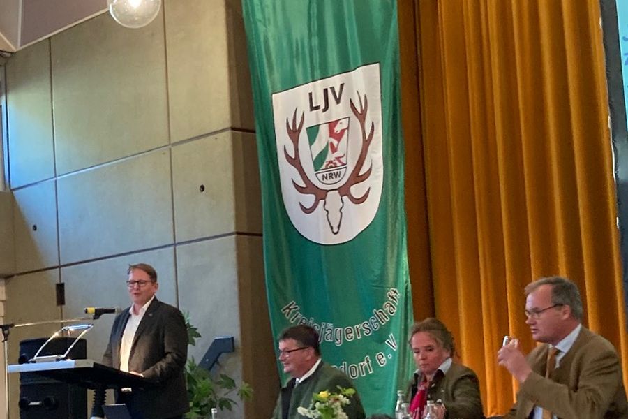 V.l.n.r.: Jörg-Andreas Krüger, Josef Roxel, Claudia Böckenhüser und Markus Degener. (Foto: mlz)