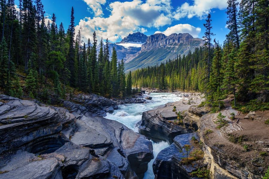 Impression aus dem Banff-Nationalpark in Alberta Kanada. (Symbolbild: Jörg Vieli auf Pixabay)