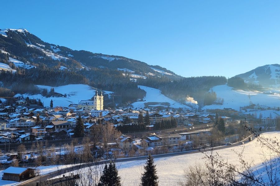 Ein verschneiter Ort in den österreichischen Alpen. (Symbolbild: edinikolic auf Pixabay)